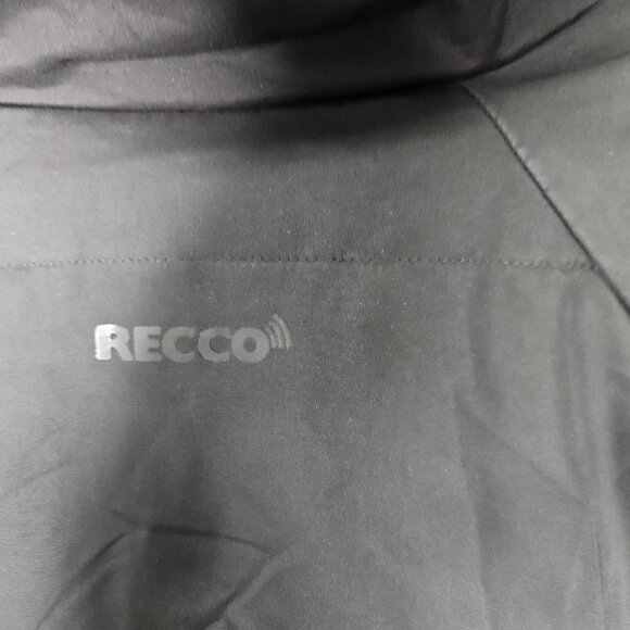 Patagonia Women's Recco Insulated Ski Jacket Sz M Black Snow Winter Sports - Picture 13 of 15